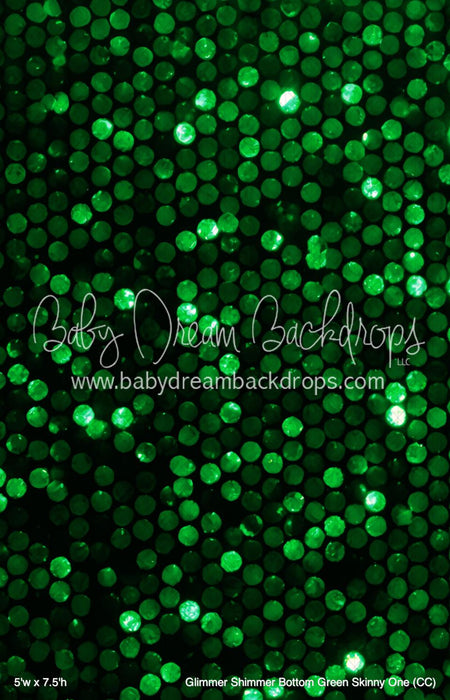 Glimmer Shimmer Bottom Green Skinny One (CC)