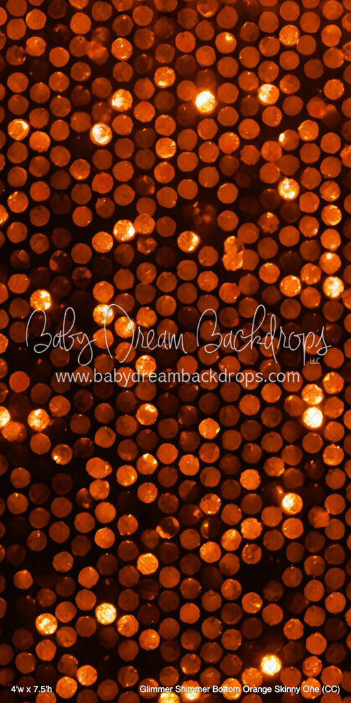 Glimmer Shimmer Bottom Orange Skinny One (CC)