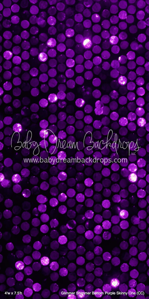 Glimmer Shimmer Bottom Purple Skinny One (CC)