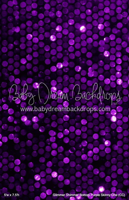 Glimmer Shimmer Bottom Purple Skinny One (CC)