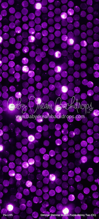 Glimmer Shimmer Bottom Purple Skinny Two (CC)