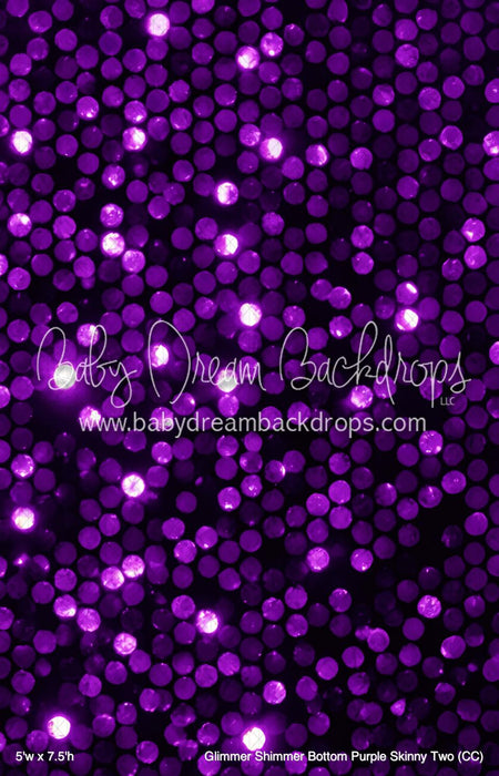 Glimmer Shimmer Bottom Purple Skinny Two (CC)
