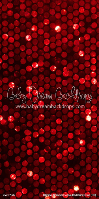 Glimmer Shimmer Bottom Red Skinny One (CC)
