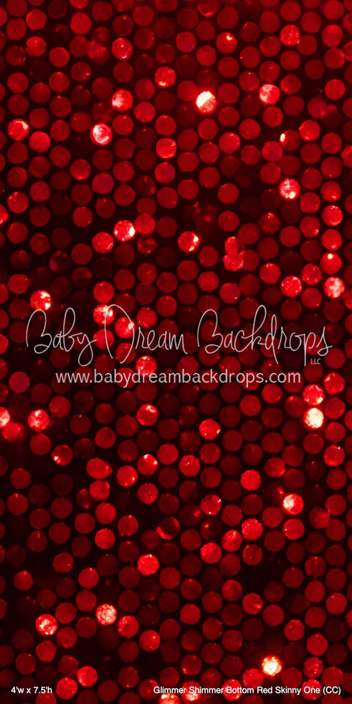 Glimmer Shimmer Bottom Red Skinny One (CC)