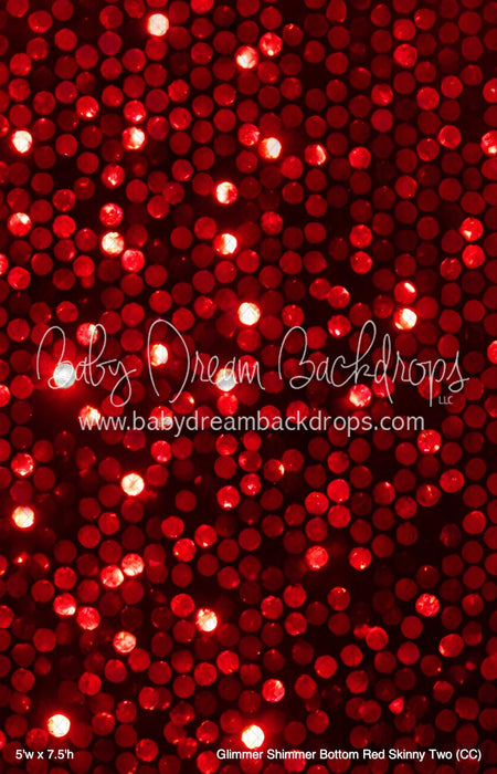 Glimmer Shimmer Bottom Red Skinny Two (CC)