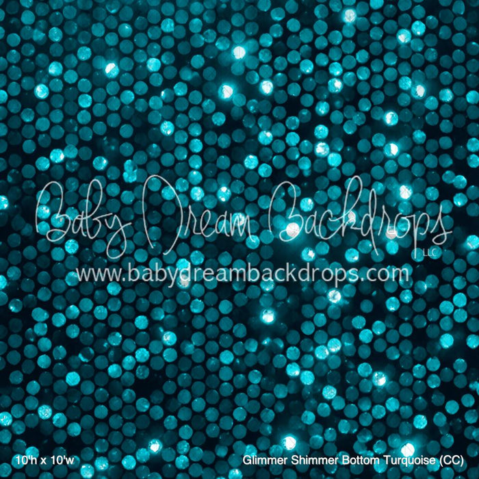 Glimmer Shimmer Bottom Turquoise (CC)