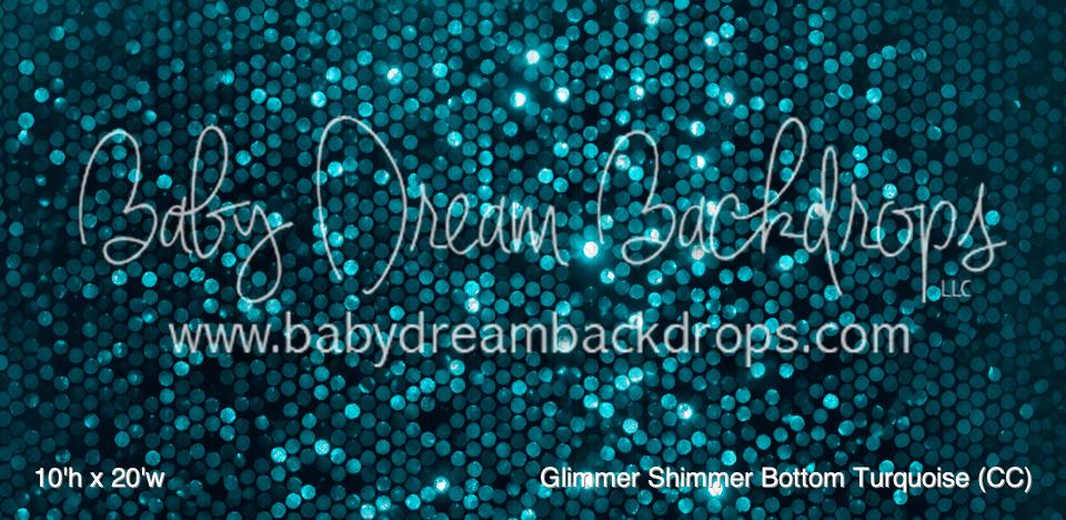 Glimmer Shimmer Bottom Turquoise (CC)