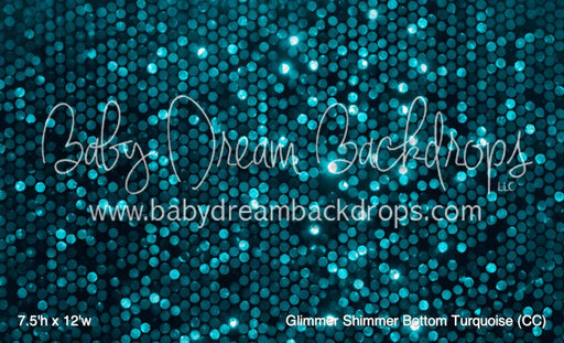 Glimmer Shimmer Bottom Turquoise (CC)