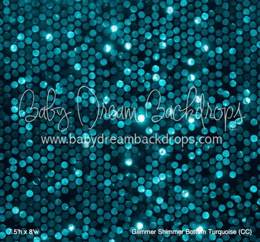 Glimmer Shimmer Bottom Turquoise (CC)