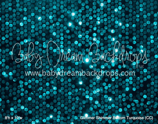 Glimmer Shimmer Bottom Turquoise (CC)