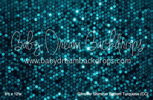 Glimmer Shimmer Bottom Turquoise (CC)