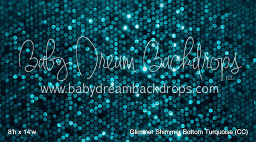 Glimmer Shimmer Bottom Turquoise (CC)