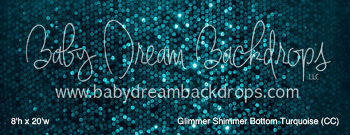 Glimmer Shimmer Bottom Turquoise (CC)