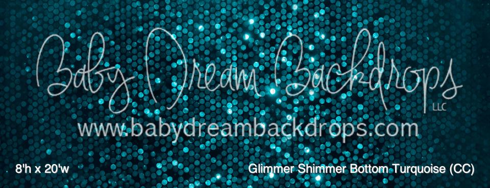 Glimmer Shimmer Bottom Turquoise (CC)