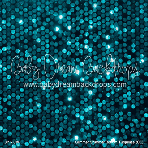 Glimmer Shimmer Bottom Turquoise (CC)