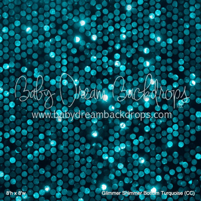 Glimmer Shimmer Bottom Turquoise (CC)