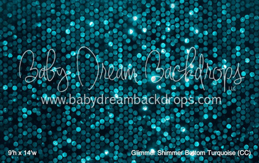 Glimmer Shimmer Bottom Turquoise (CC)