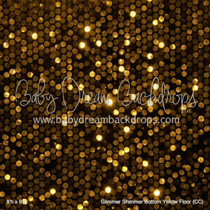 Glimmer Shimmer Bottom Yellow Fabric Floor (CC)