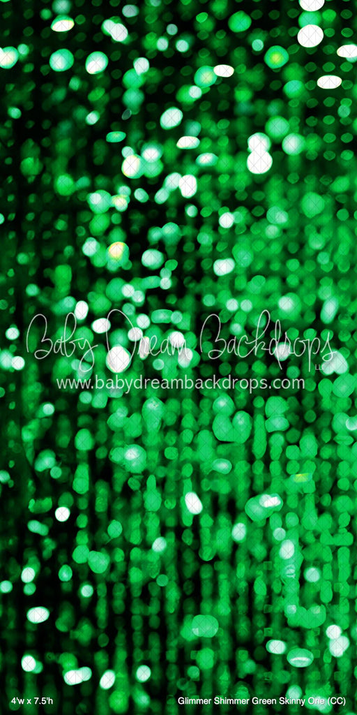Glimmer Shimmer Green Skinny One (CC)