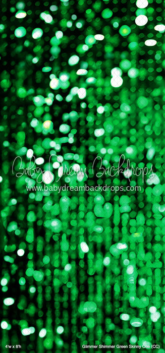 Glimmer Shimmer Green Skinny One (CC)
