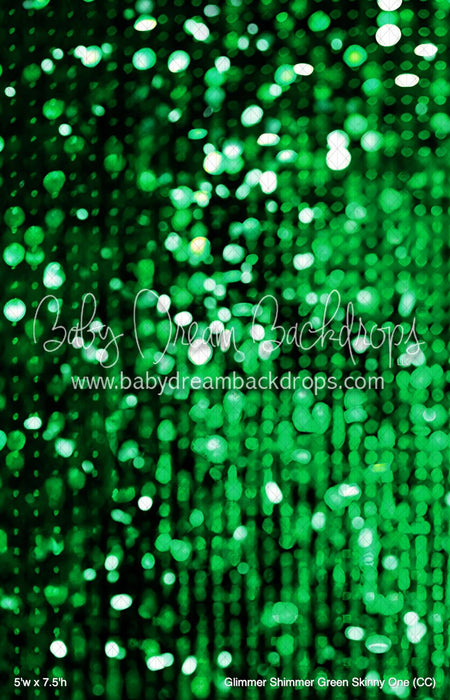 Glimmer Shimmer Green Skinny One (CC)