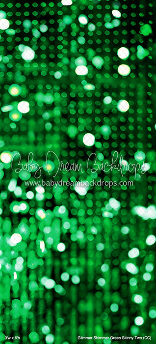 Glimmer Shimmer Green Skinny Two (CC)
