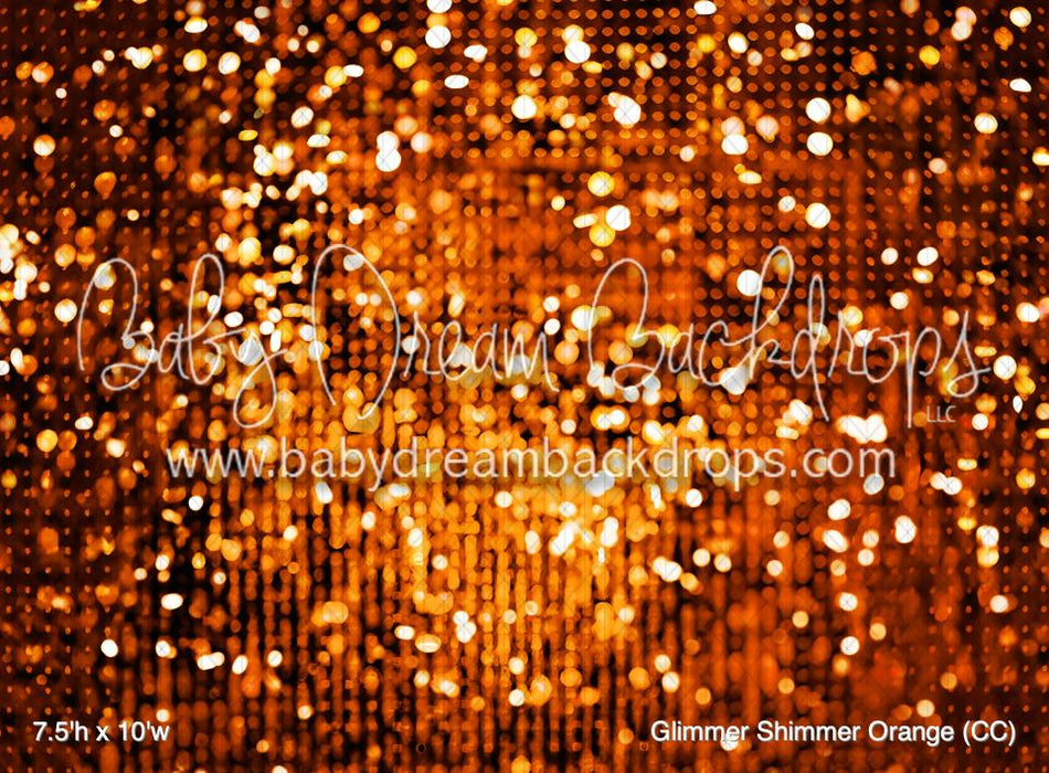 Glimmer Shimmer Orange (CC)