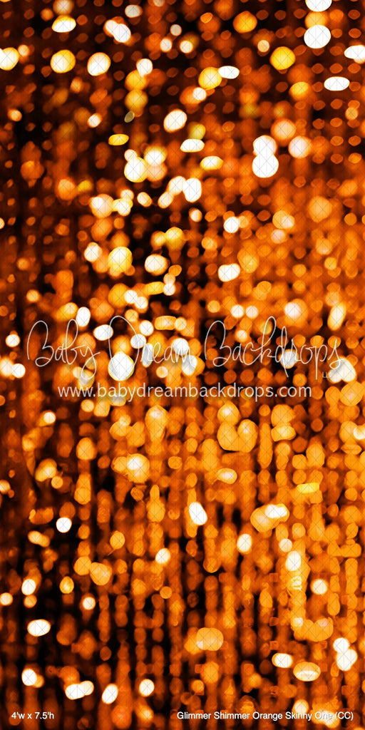 Glimmer Shimmer Orange Skinny One (CC)