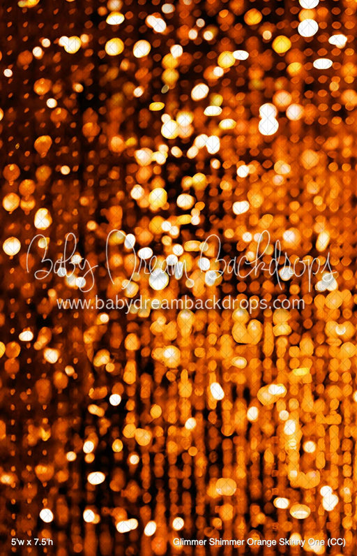 Glimmer Shimmer Orange Skinny One (CC)