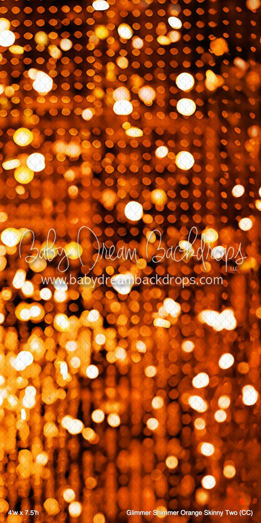 Glimmer Shimmer Orange Skinny Two (CC)