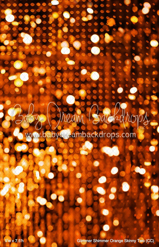 Glimmer Shimmer Orange Skinny Two (CC)