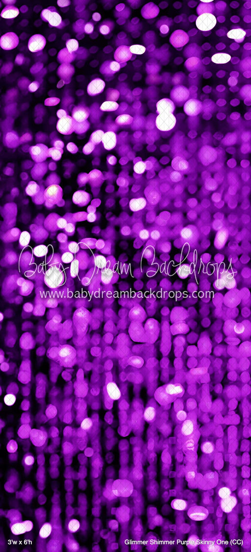 Glimmer Shimmer Purple Skinny One (CC)