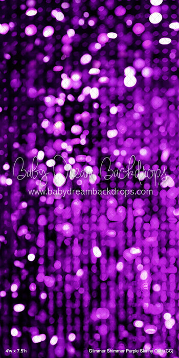 Glimmer Shimmer Purple Skinny One (CC)