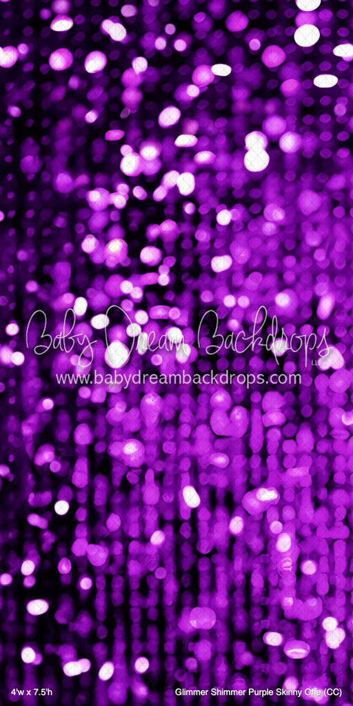 Glimmer Shimmer Purple Skinny One (CC)