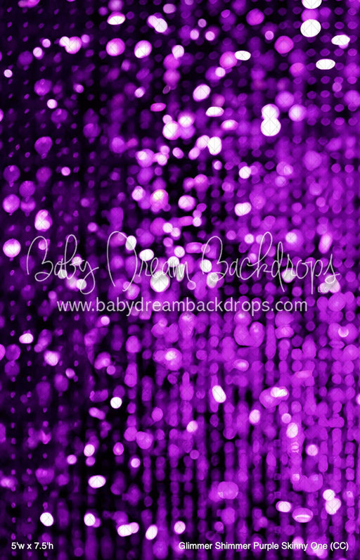 Glimmer Shimmer Purple Skinny One (CC)
