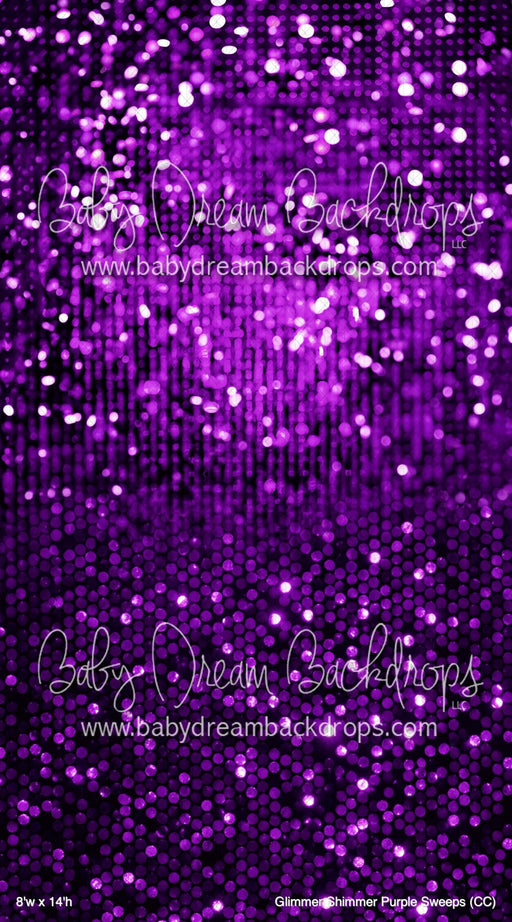 Glimmer Shimmer Purple Sweeps (CC)
