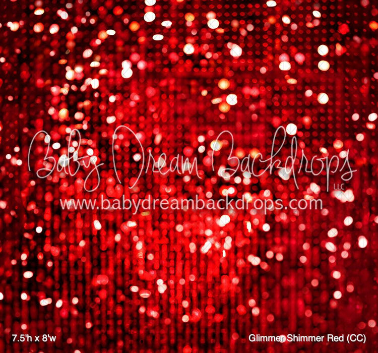 Glimmer Shimmer Red (CC)
