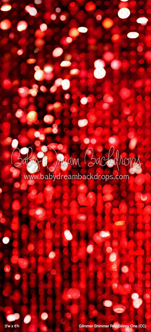 Glimmer Shimmer Red Skinny One (CC)