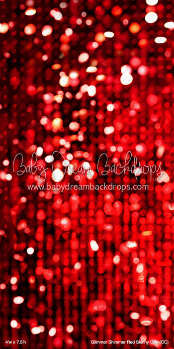 Glimmer Shimmer Red Skinny One (CC)