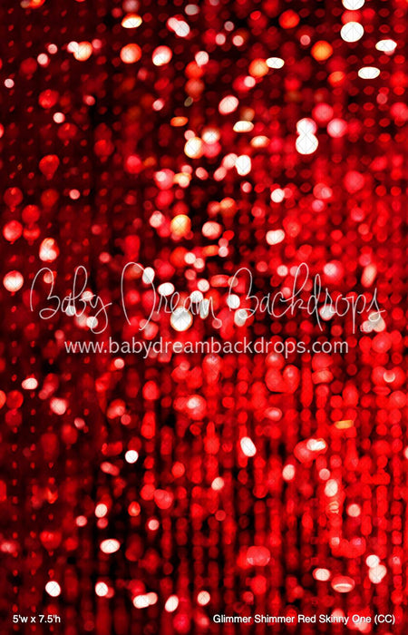 Glimmer Shimmer Red Skinny One (CC)