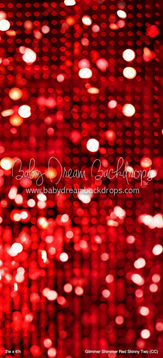 Glimmer Shimmer Red Skinny Two (CC)