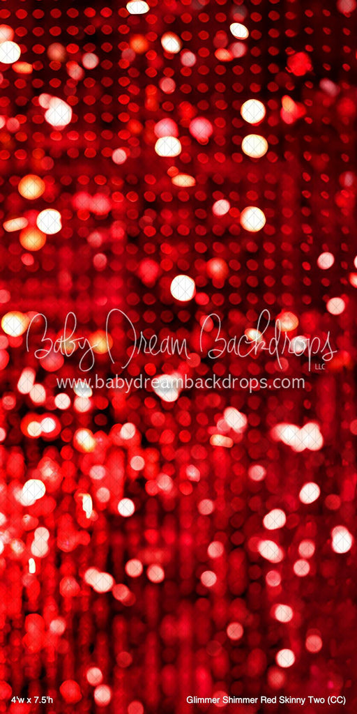 Glimmer Shimmer Red Skinny Two (CC)