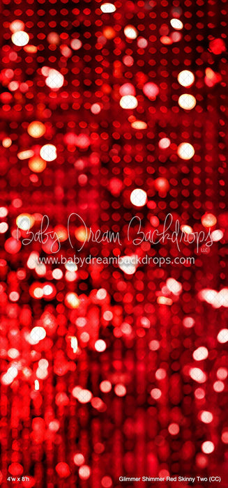 Glimmer Shimmer Red Skinny Two (CC)