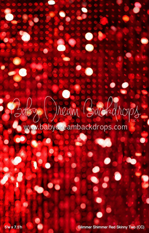 Glimmer Shimmer Red Skinny Two (CC)