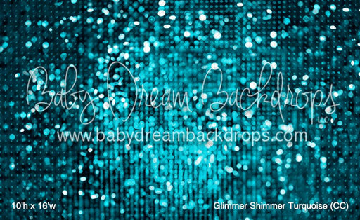 Glimmer Shimmer Turquoise (CC)