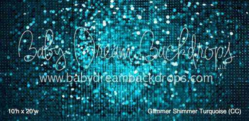 Glimmer Shimmer Turquoise (CC)