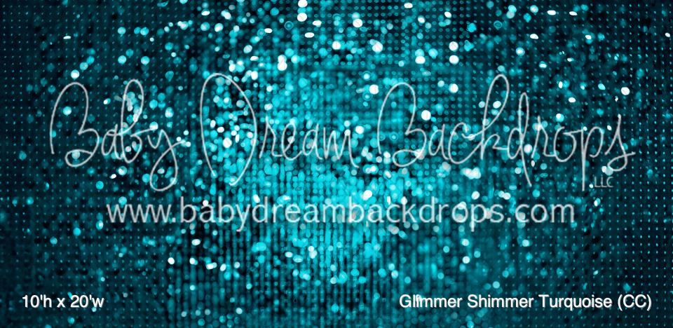 Glimmer Shimmer Turquoise (CC)