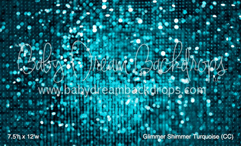 Glimmer Shimmer Turquoise (CC)
