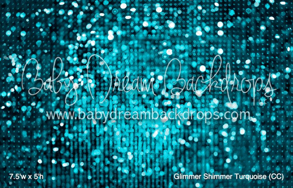 Glimmer Shimmer Turquoise (CC)