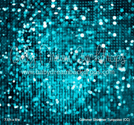 Glimmer Shimmer Turquoise (CC)